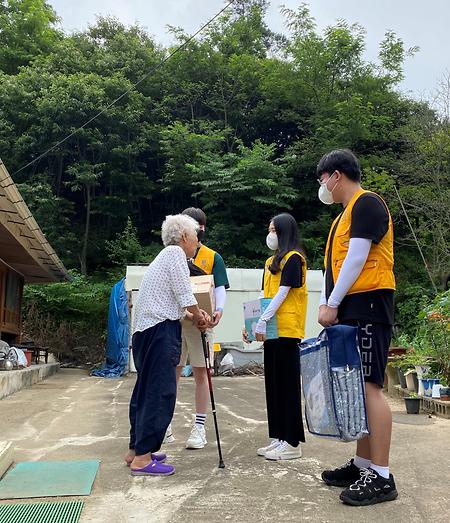 비상봉사단, 천안시 취약가구를 위한 훈훈한 나눔봉사 펼쳐